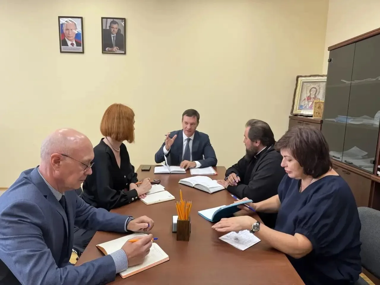 В ДЕПАРТАМЕНТЕ ПО ДЕЛАМ КАЗАЧЕСТВА ПРОШЛА РАБОЧАЯ ВСТРЕЧА С РУКОВОДИТЕЛЯМИ ЕПАРХИАЛЬНЫХ...