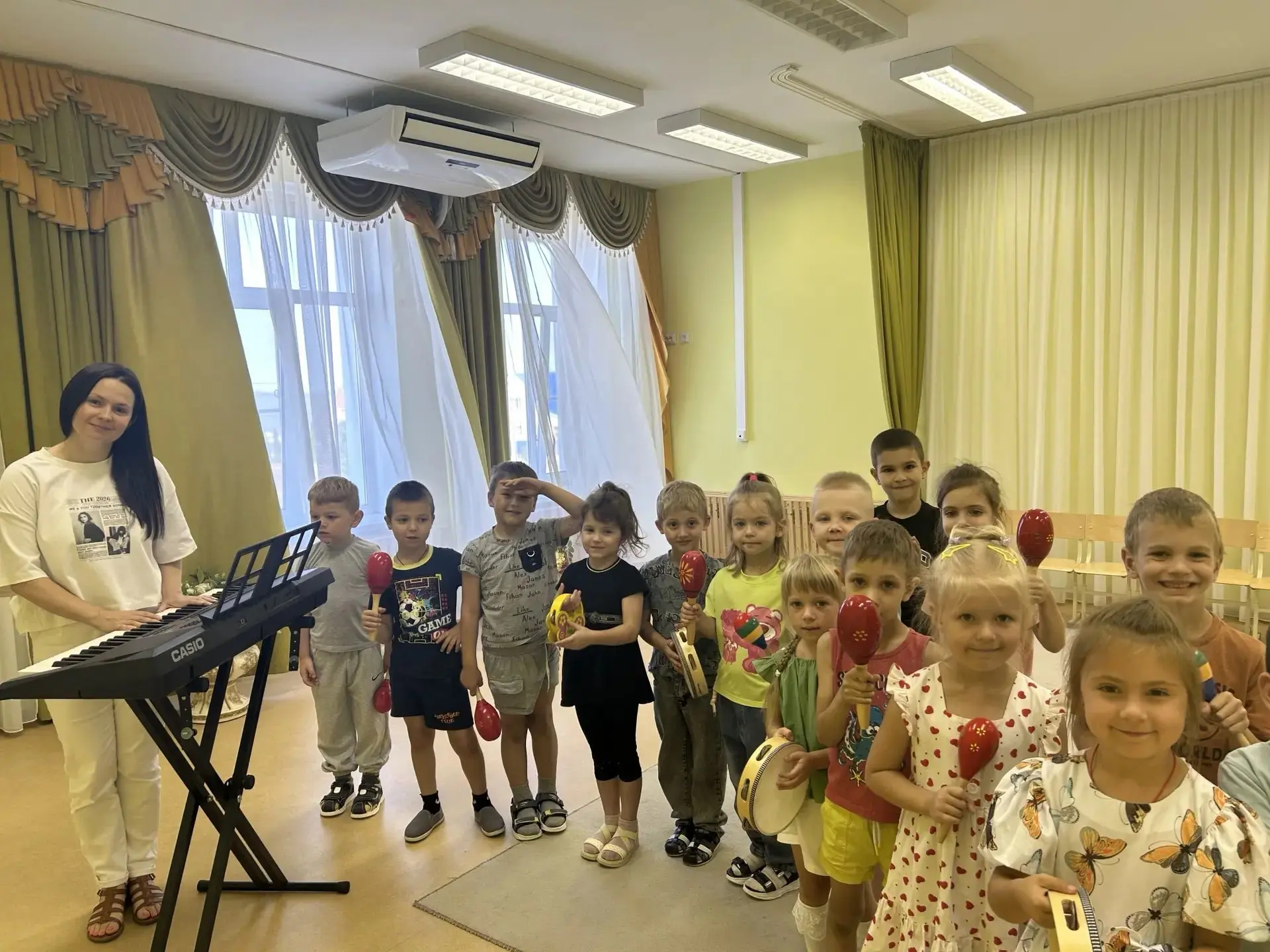 ☀Сегодня в  детском саду "Сказка" прошёл необычный и волшебный день - "День музыки».