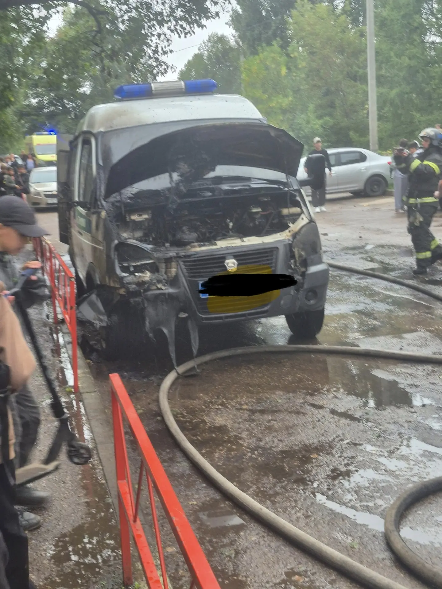 Видео поджога г. Октябрьский в 35мкр.