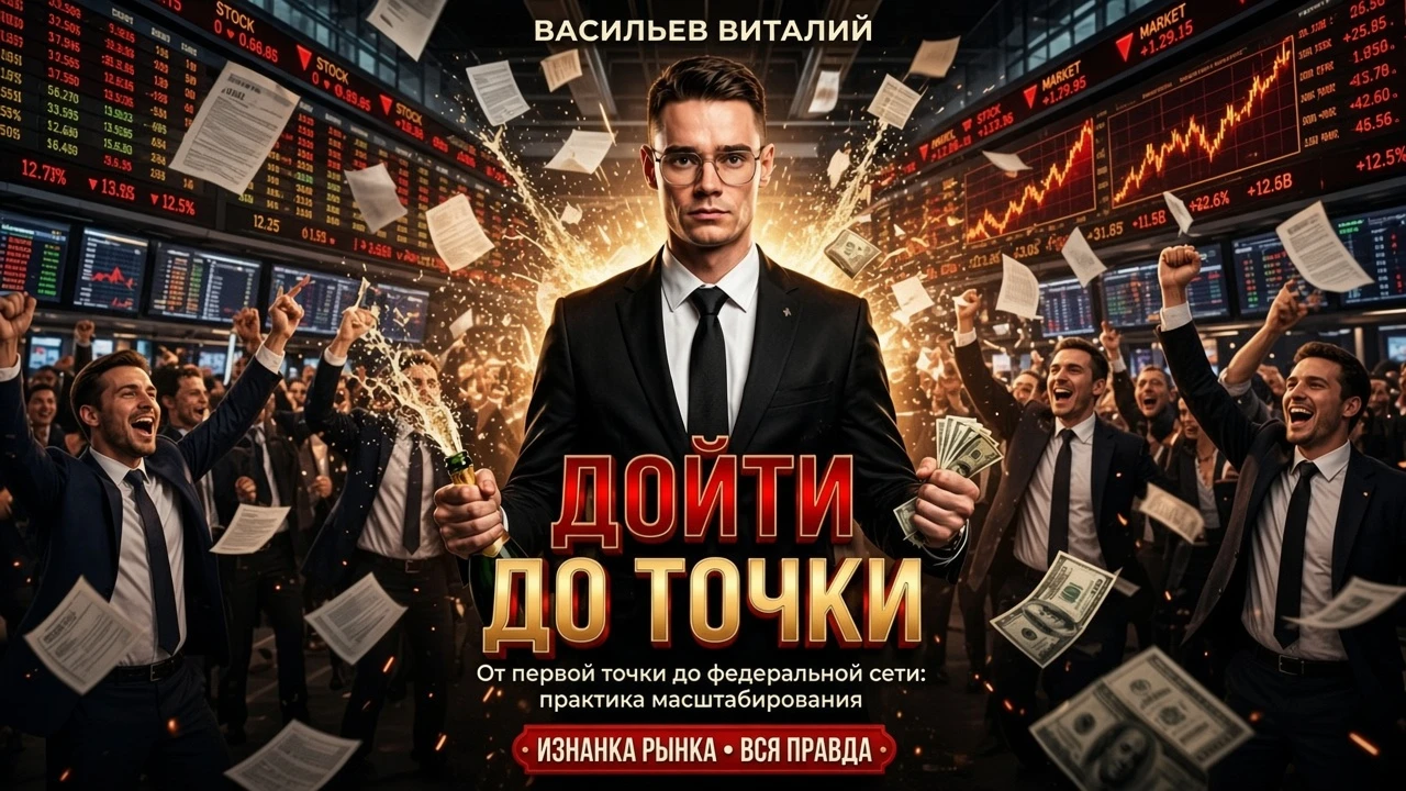«Дойти до точки»: книга основателя «Диалог Франшиз» о франчайзинге без розовых очков