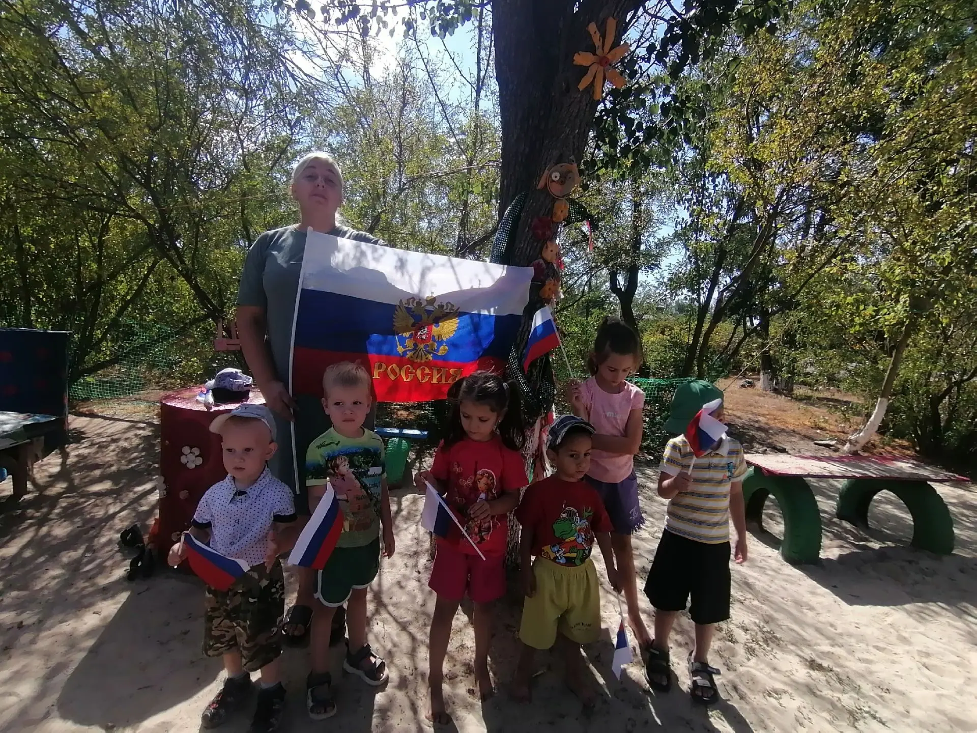 Наш детский сад п. Знаменка,, Калинка "активно принимает участие в реализации мероприят...