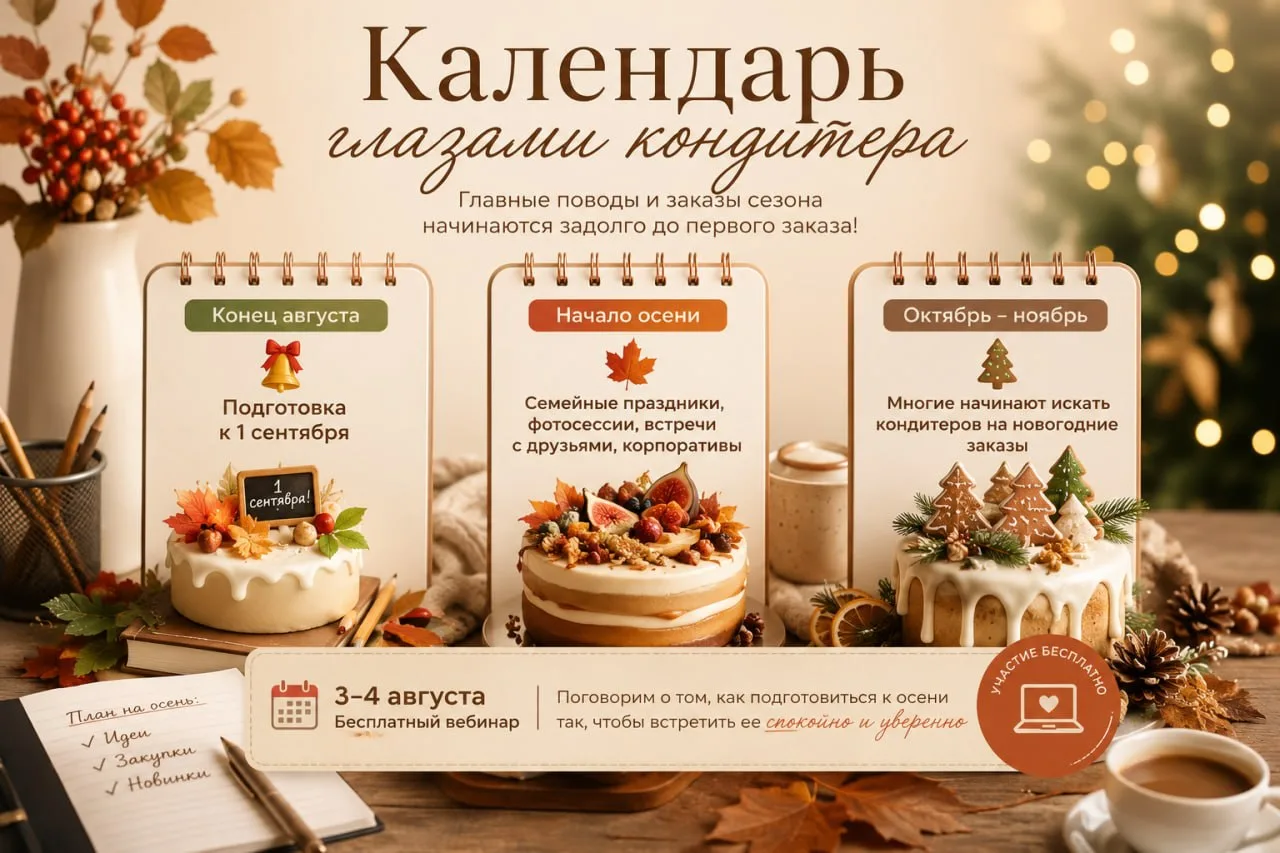 Кажется, что август - это еще лето.
Можно спокойно отдыхать, печь для семьи и никуда не торопиться.
