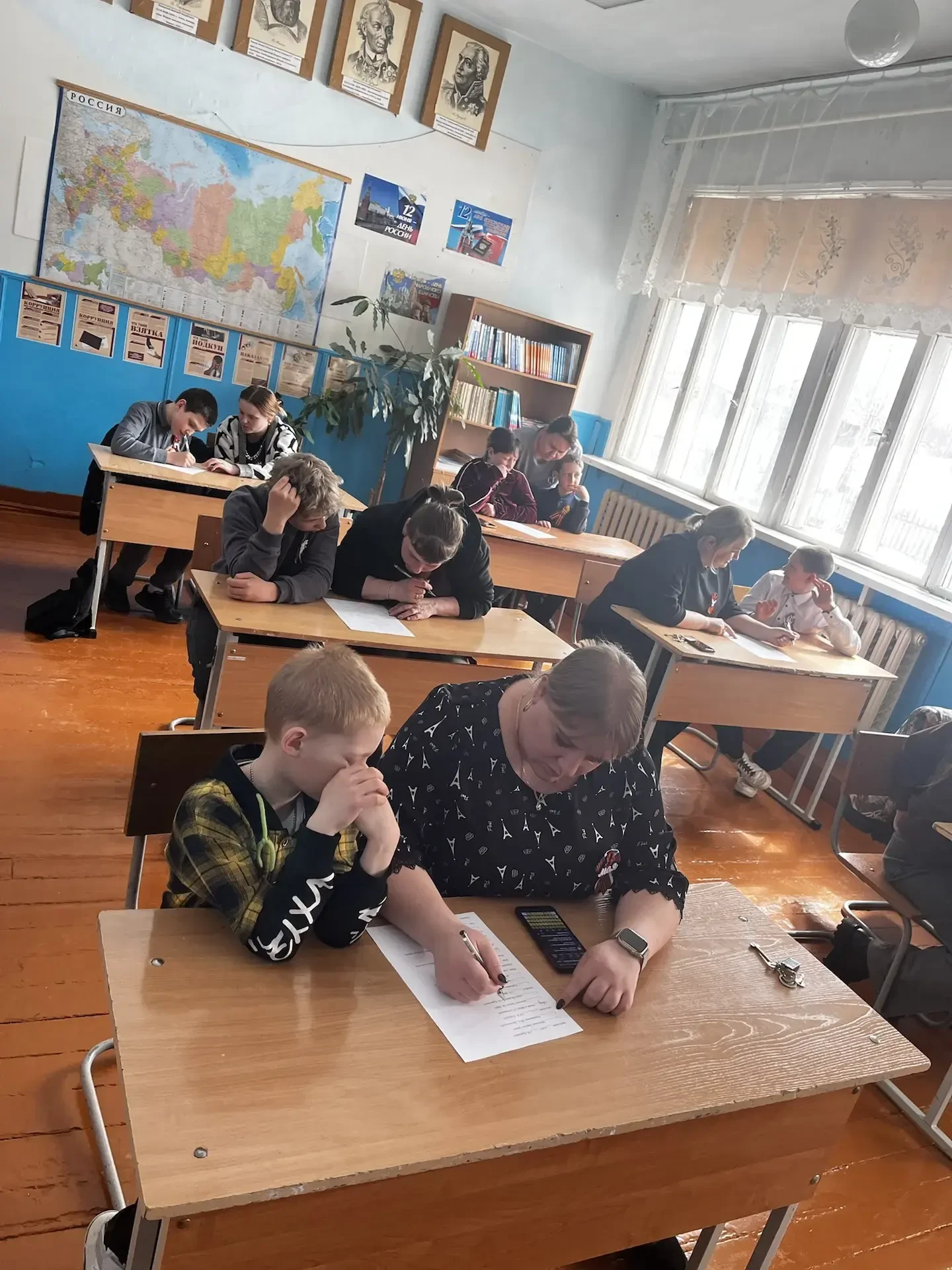 В МОУ «Речушинская СОШ» отметили День семьи: мероприятие объединило школьников и родителей