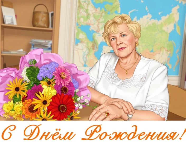 💐 С Юбилеем, уважаемая Нина Николаевна!