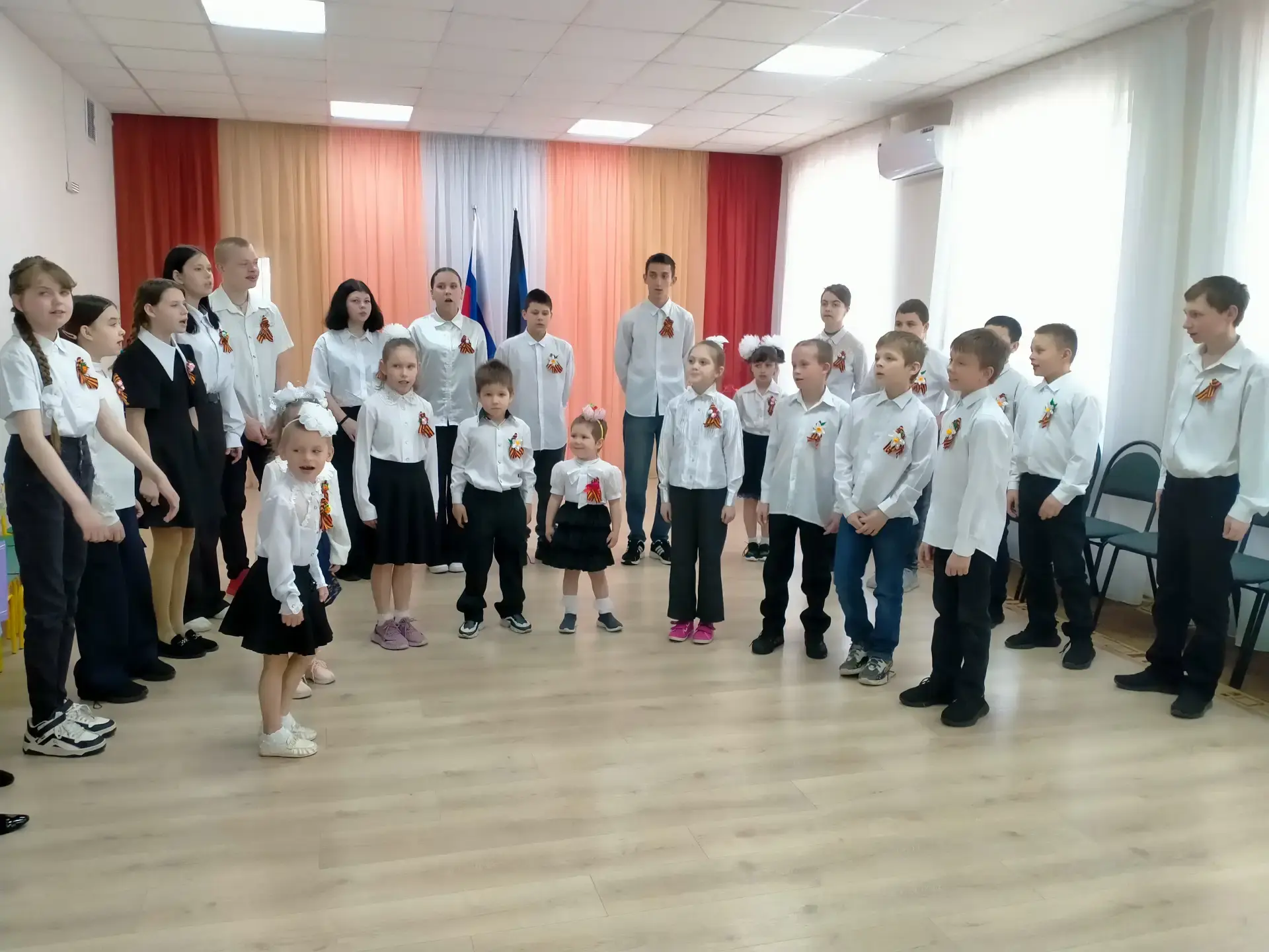 Праздничное мероприятие в Шахтерске ко Дню Победы и Дню Республики  В рамках партийного проекта «Кре