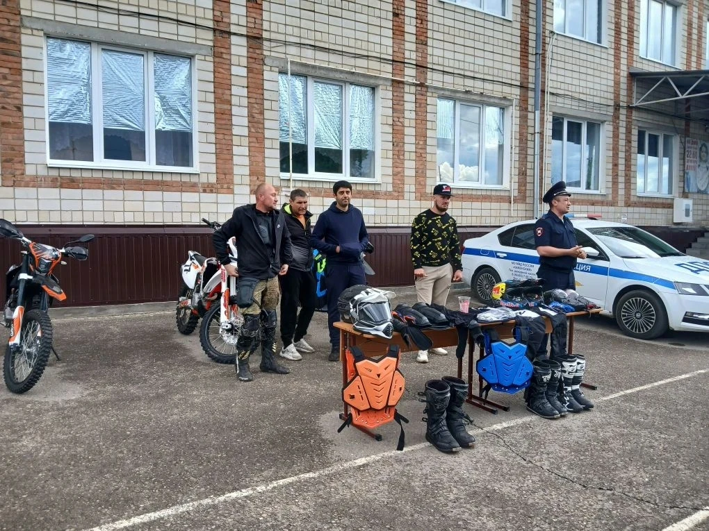 01.06.26 в нашей школе было проведено мероприятие на тему «Мотоцикл не игрушка» с привлечением члено