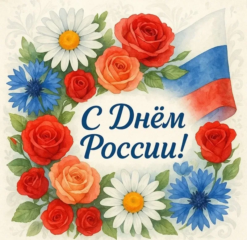 🎉 С наступающим Днём России! 🇷🇺От всего коллектива Дома детского творчества поздравл...