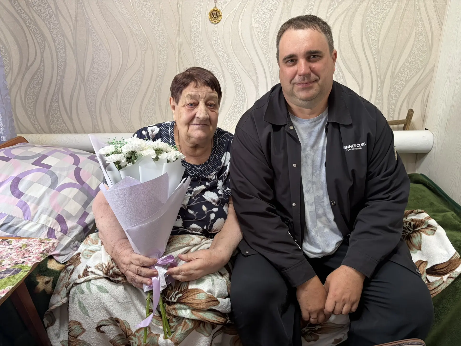 Елизаветинский сельсовет поздравил с 85-летием Тамару Игнатьевну Борисенко