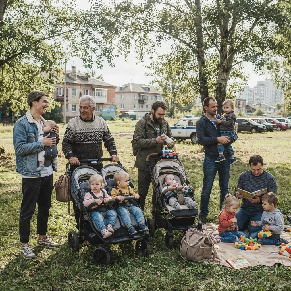 👨‍🍼 В Барнауле больше 1,5 тысячи мужчин ушли в декрет