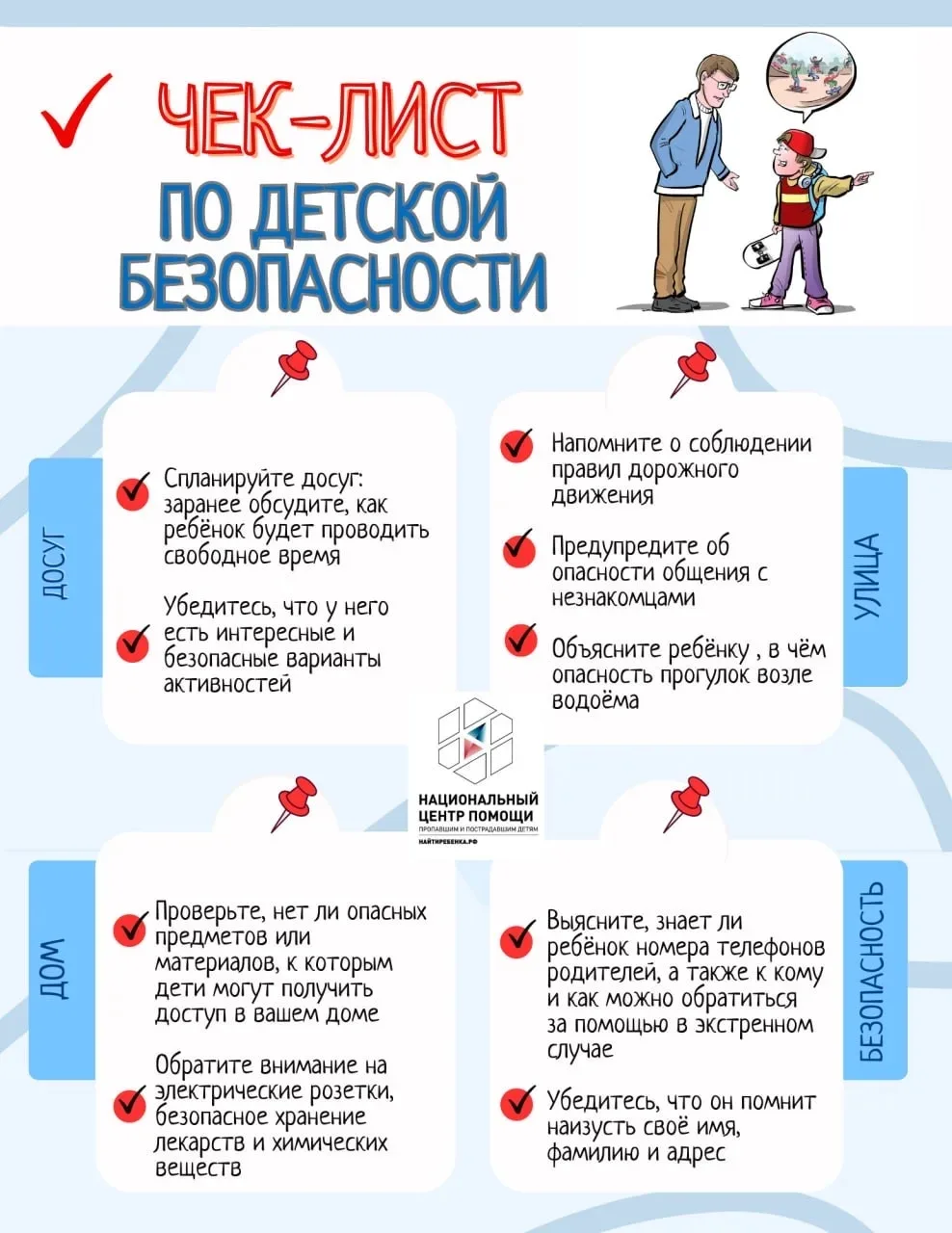 ☀️К летним каникулам готовы: чек-лист по детской безопасности