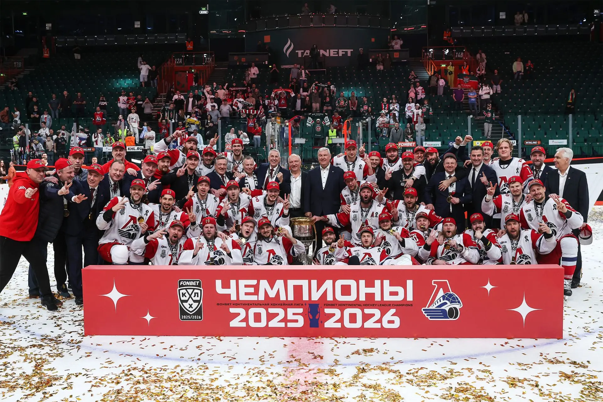 Итог сезона 2025/2026: «Локомотив» — чемпион!