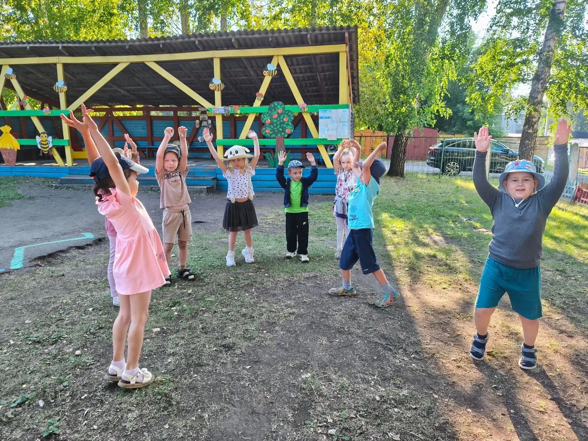 ☀️Каждый день в группе «Пчёлки» мы начинаем с самого важного ритуала — утренней гимнастики. 🤸‍♂️🤸‍