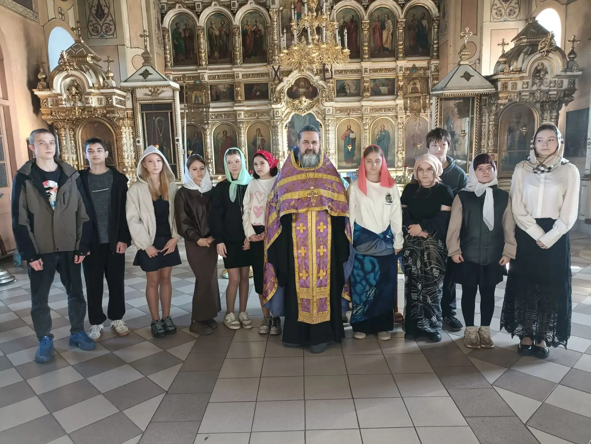 Ученики нашей школы побывали в Георгиевском храме с. Городище. Это был не просто поход,...