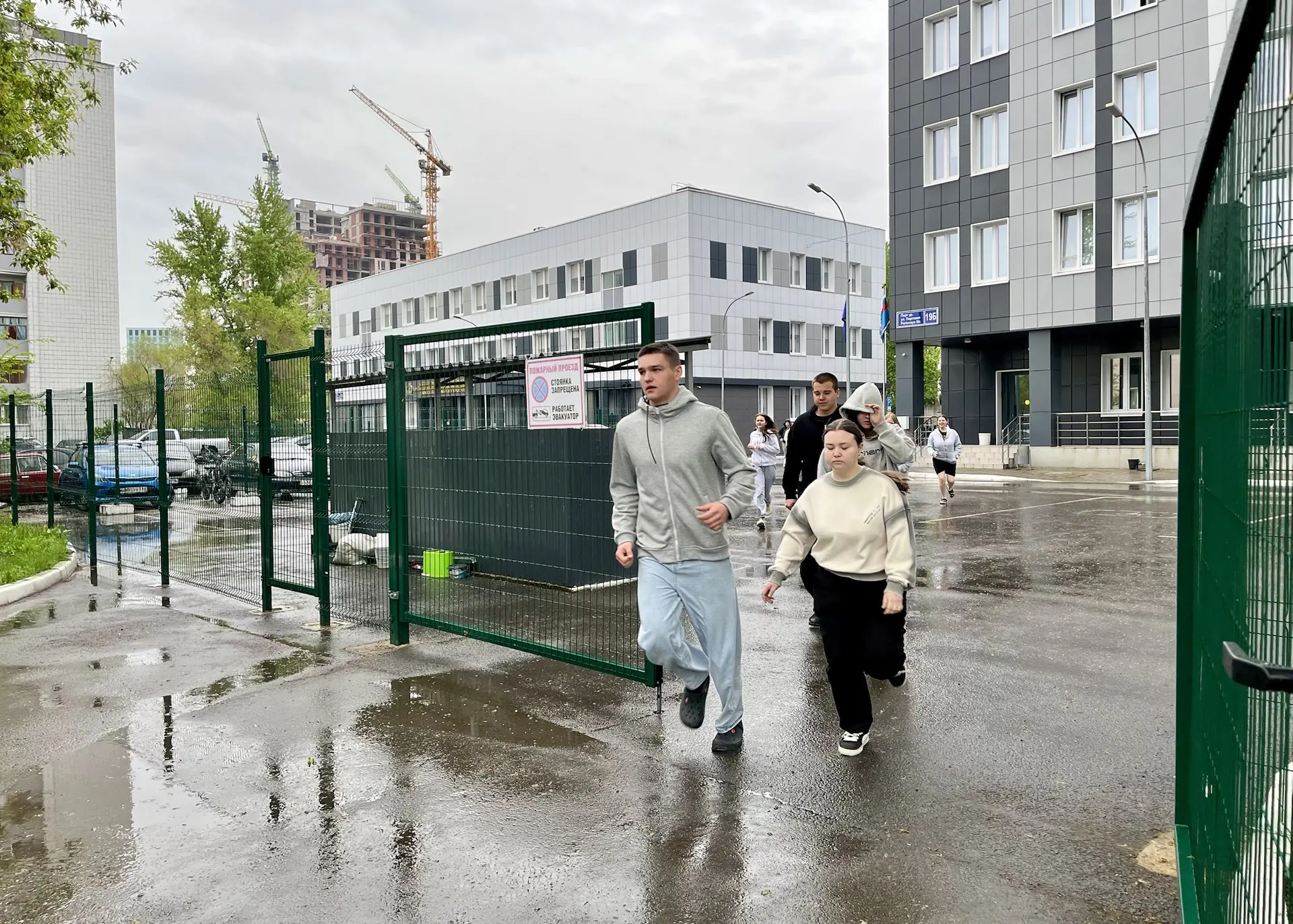 📢 В общежитии ИМРФ прошла учебная тренировочная эвакуация, организованная в рамках комплекса профила