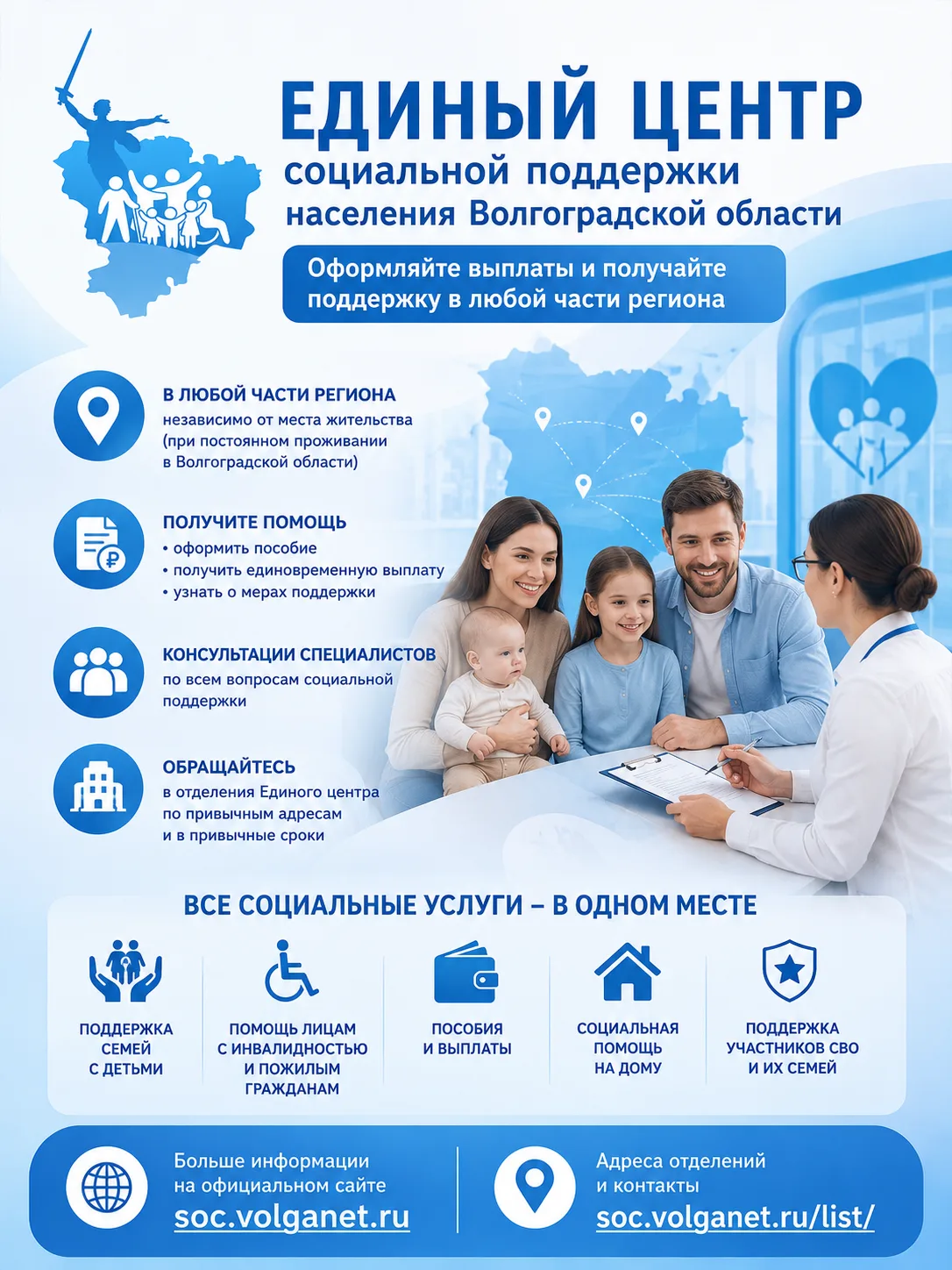 Куда обращаться за социальной поддержкой? Разбираемся вместе