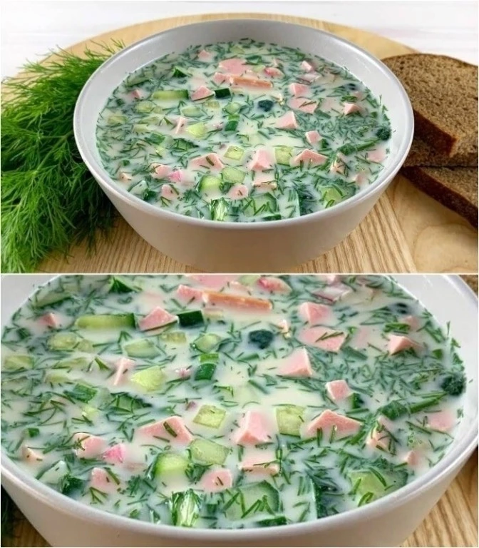 Peцепт вкусной окрошки