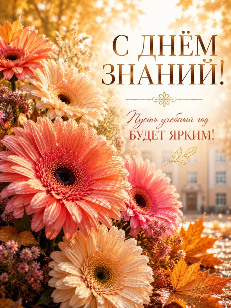 С Днём знаний, творческая семья! 🎨🎹🩰