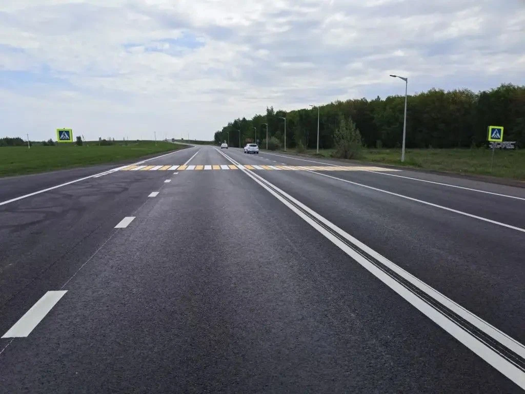 В рамках содержания автомобильных дорог завершены работы по ремонту (картами) участка к...