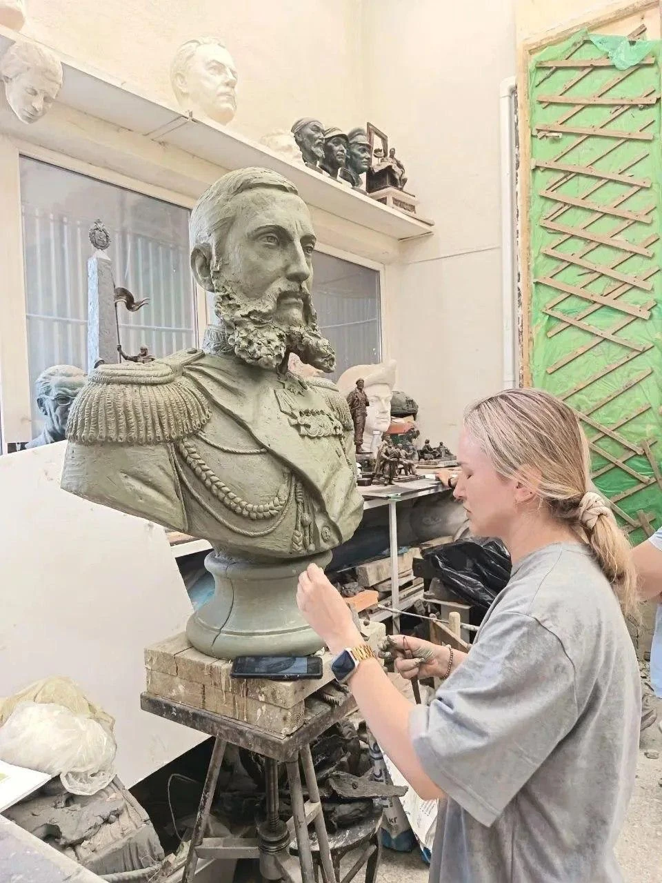 🏛 Для Севастополя в Москве изготовили бюст великого князя Константина Николаевича