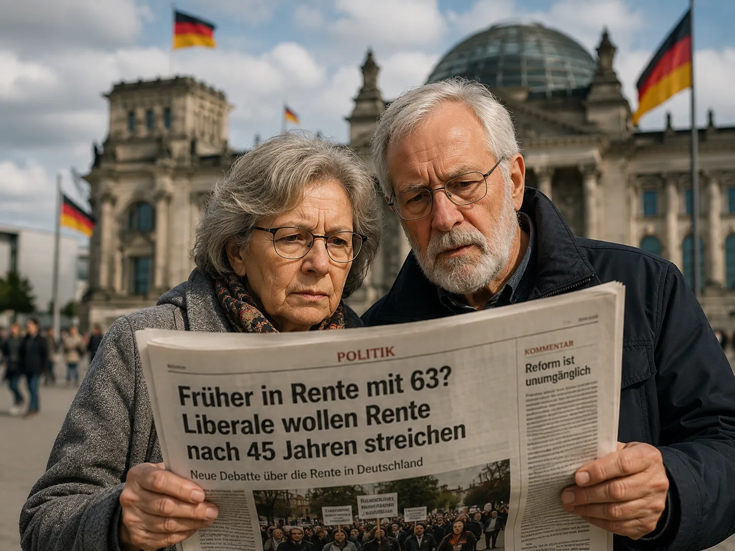 🇩🇪 В Германии хотят отменить досрочную пенсию с 63 лет. Новость вызвала бурные споры

В Германии р