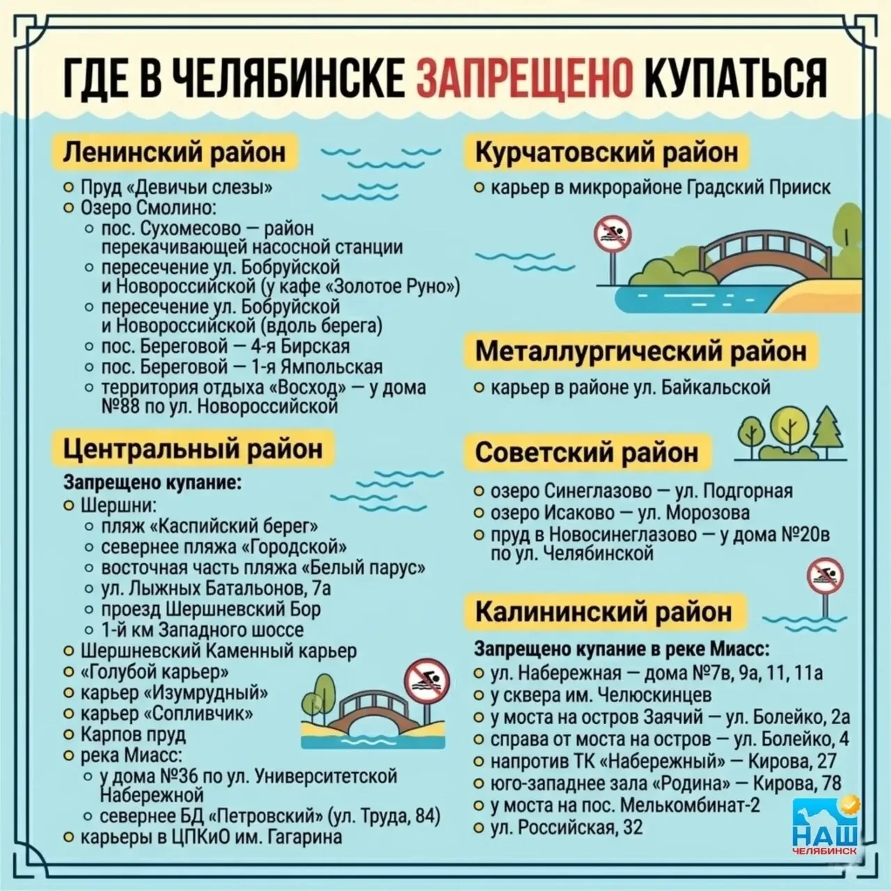 Уважаемые жители Тракторозаводского и других районов Челябинска!