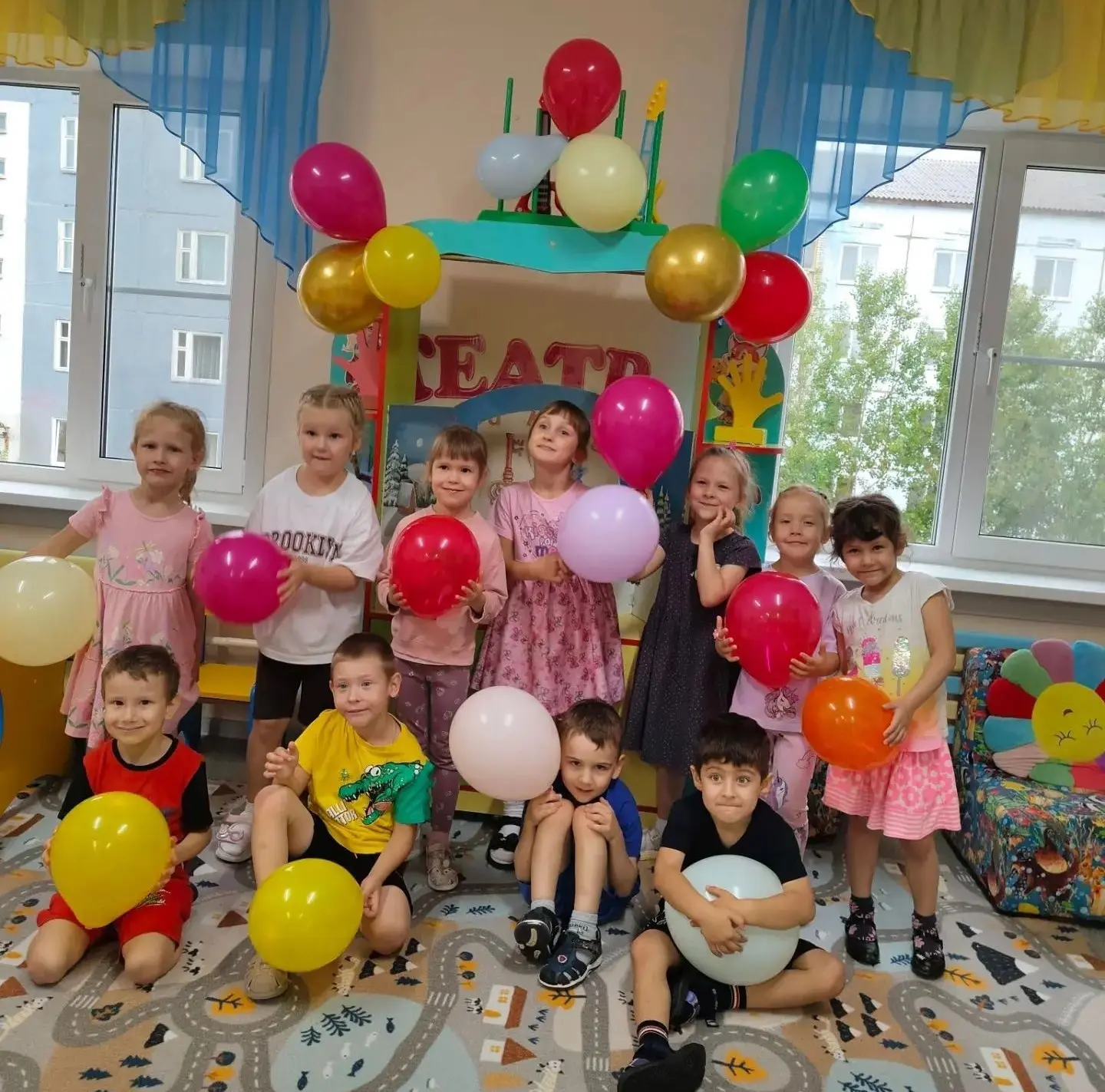 День воздушного шарика в «Дельфине»