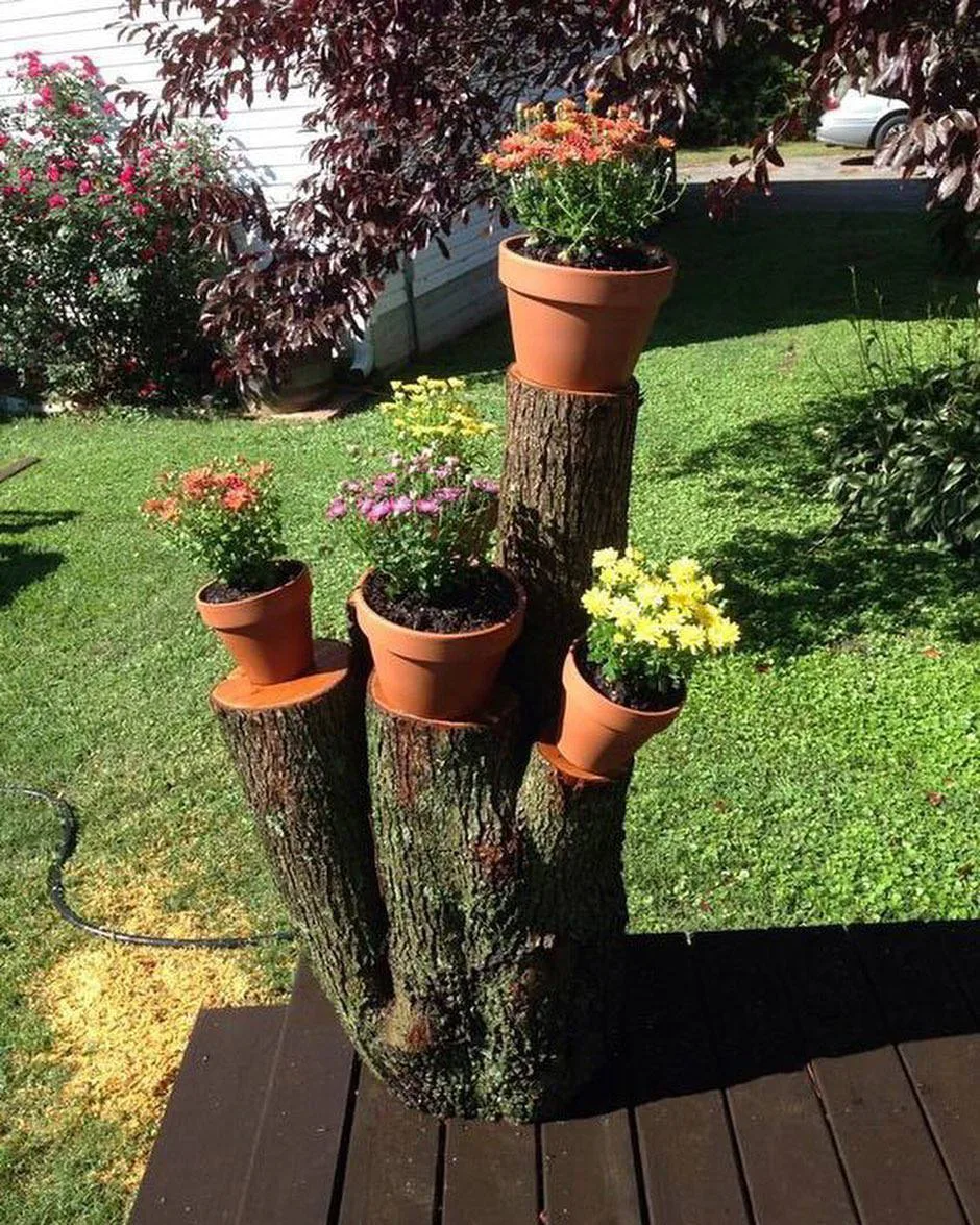 Самодельный декор для участка 👏  Что понравилось больше? 😊  🌻 Любимая дача - Подписаться!