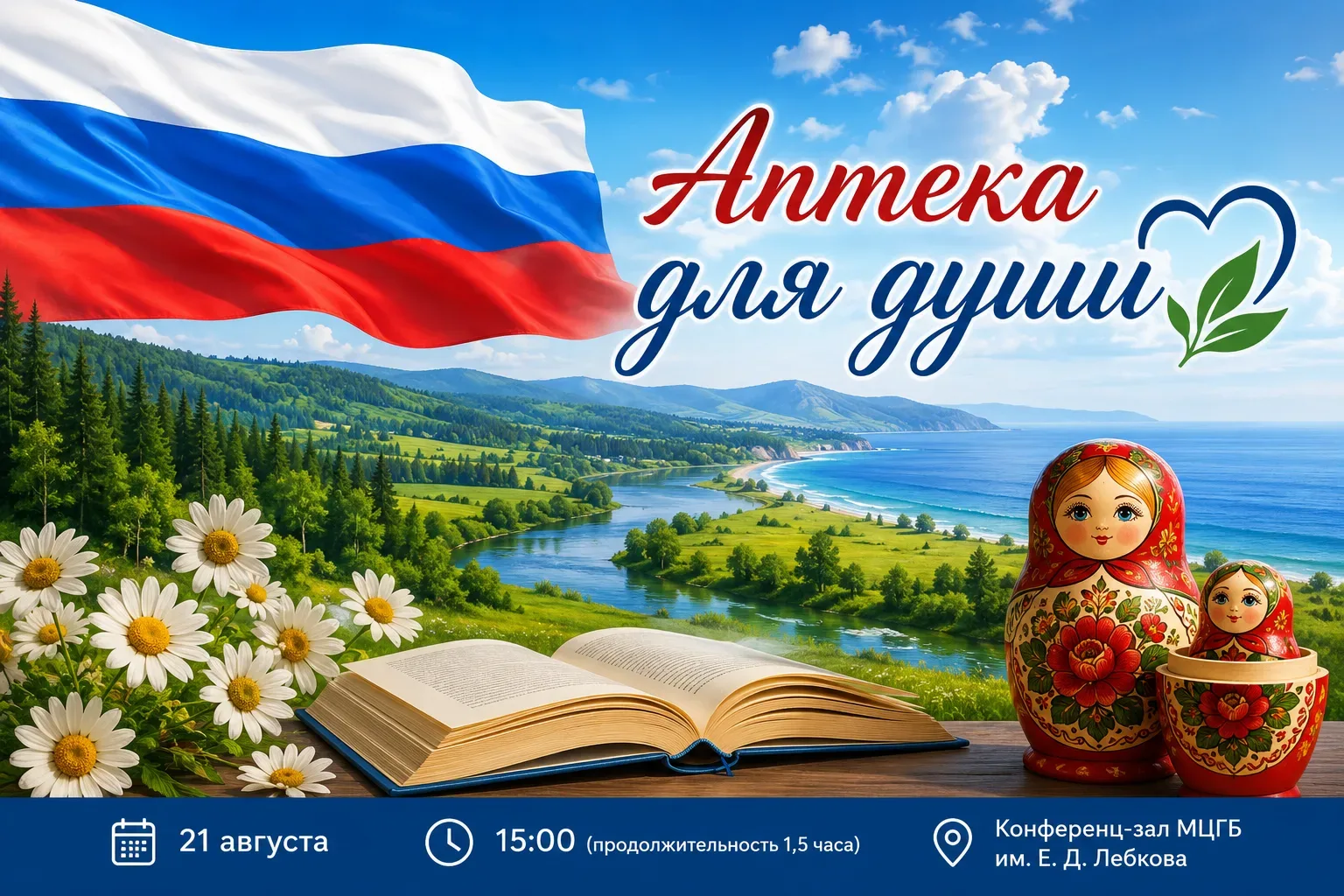 📚 «Аптека для души» - встреча, где поддержка, творчество и душевное тепло становятся источником сил