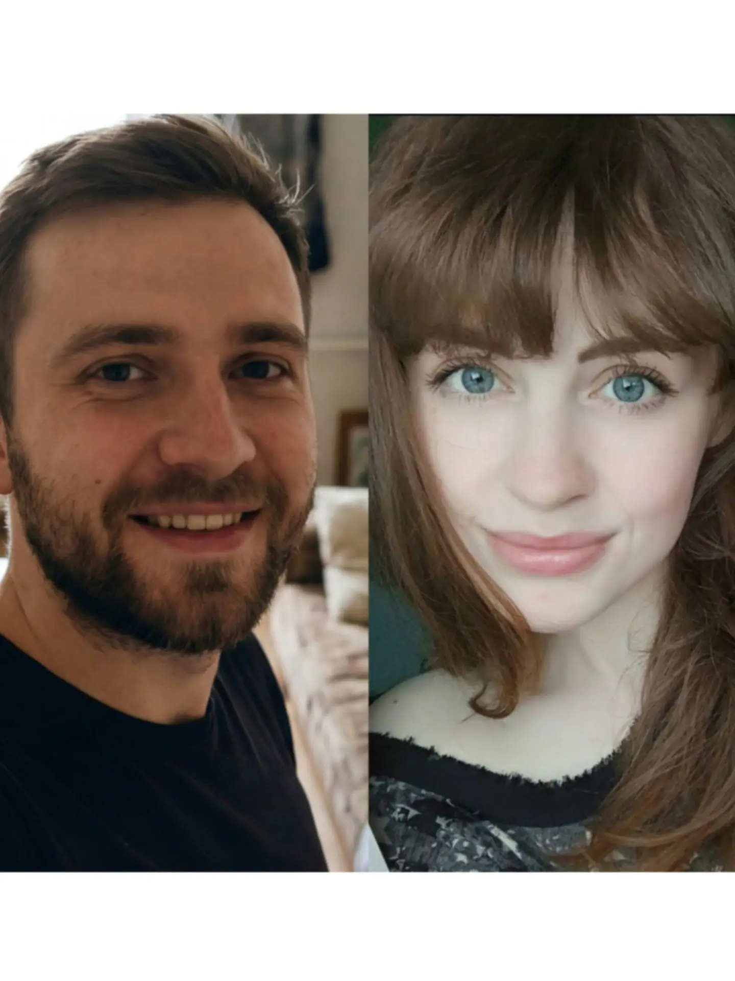 До/после для пары❤