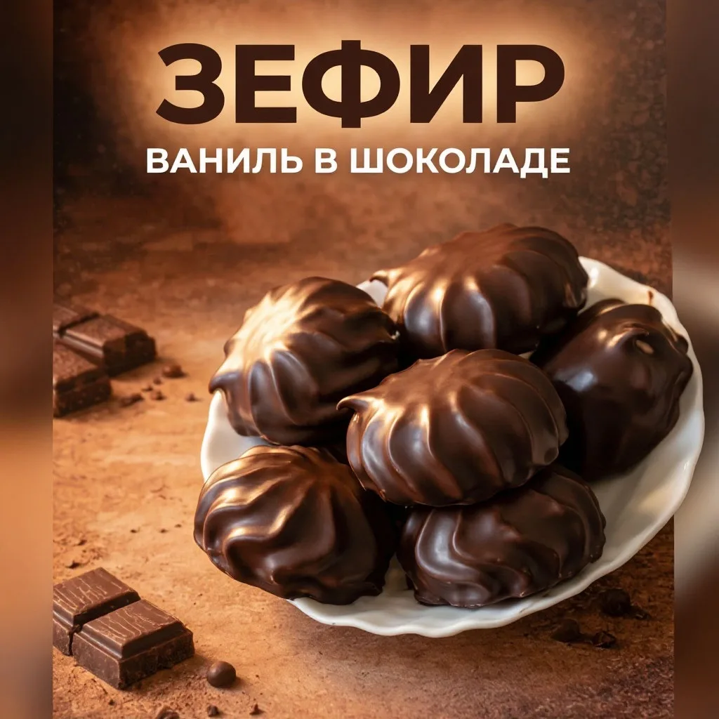 Не упустите шанс: на этой неделе скидка на зефир «Ваниль в шоколаде» — побалуйте себя н...