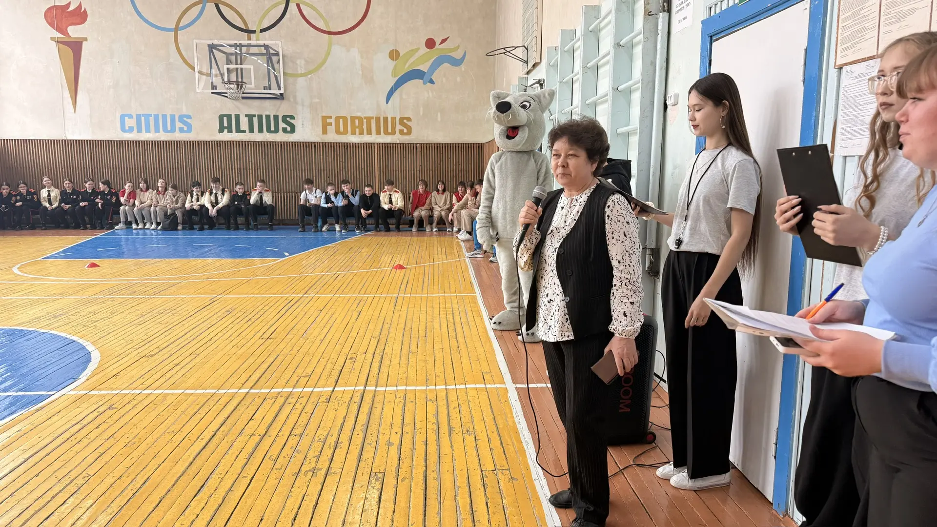 Сегодня к нам в школу с визитом приехала команда педагогов и студентов Оршанского многопрофильного к