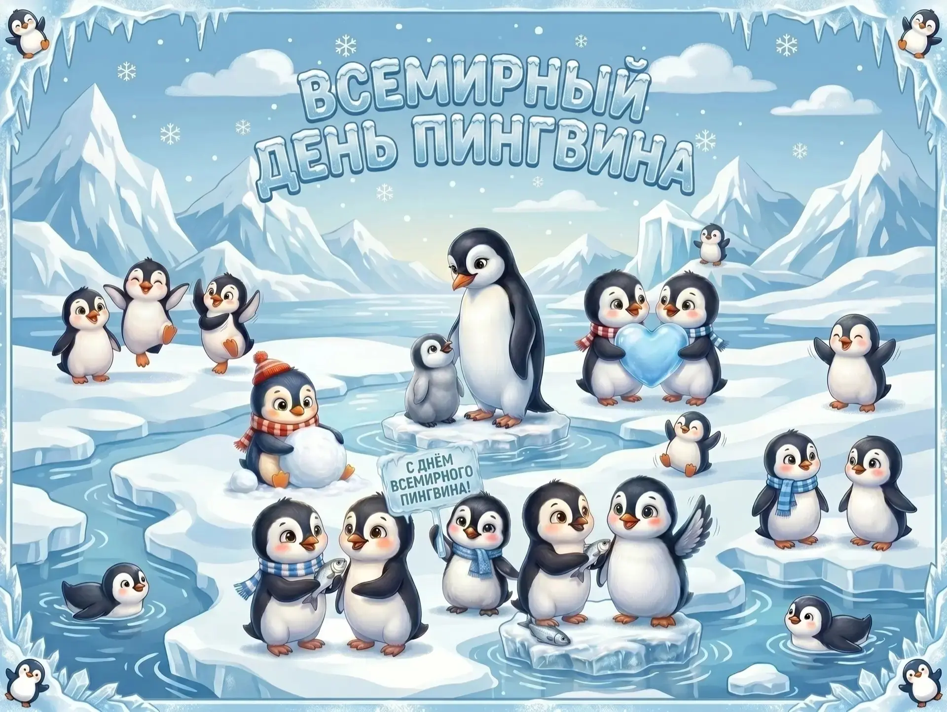 ✨Сегодня в младшей группе  № 4 прошёл "День пингвина"🐧, приуроченный к экологическому ...
