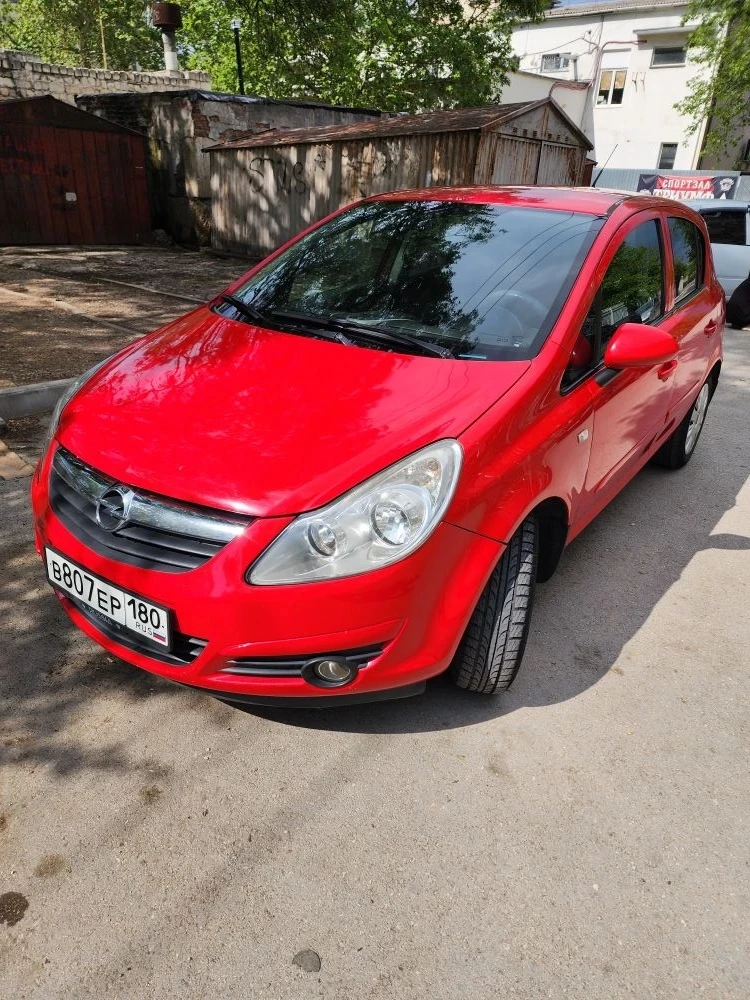 Opel Corsa 2007 год
