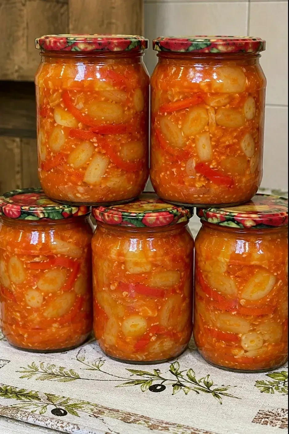 🥒 Салат из кабачков «Тёщин язык»