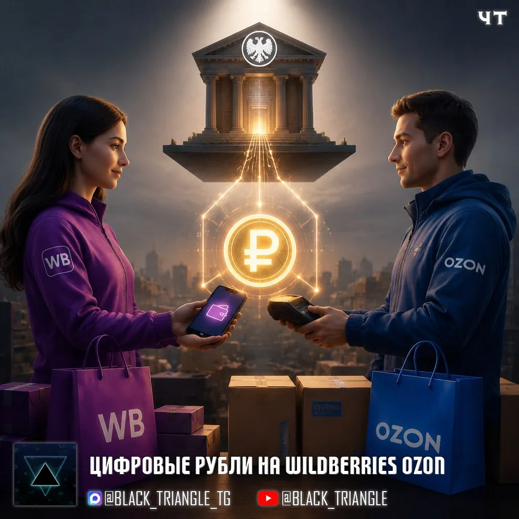 ☝🏻Wildberries и Ozon начнут принимать цифровые рубли