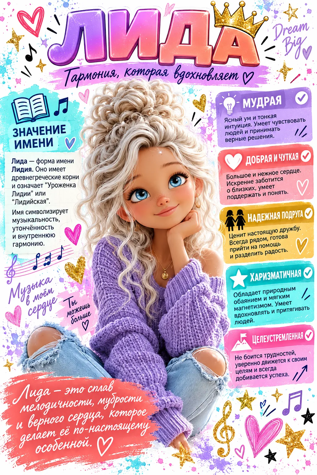 Девочки, ловите разбор имени ЛИДА! 🌹🔥🤩