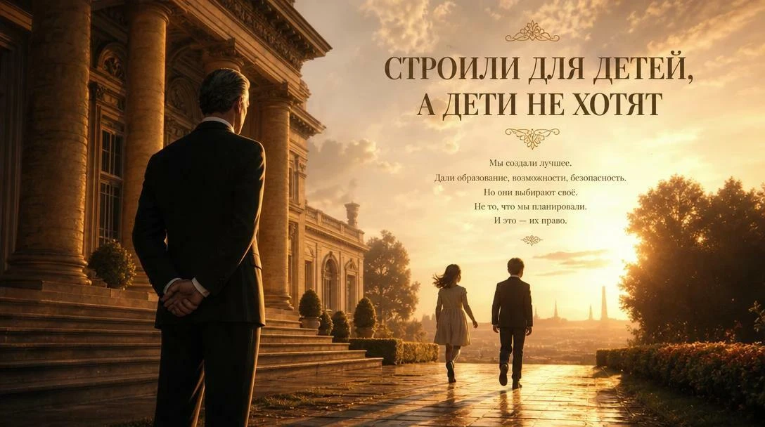 Мы строили этот бизнес для детей. А дети его не хотят»