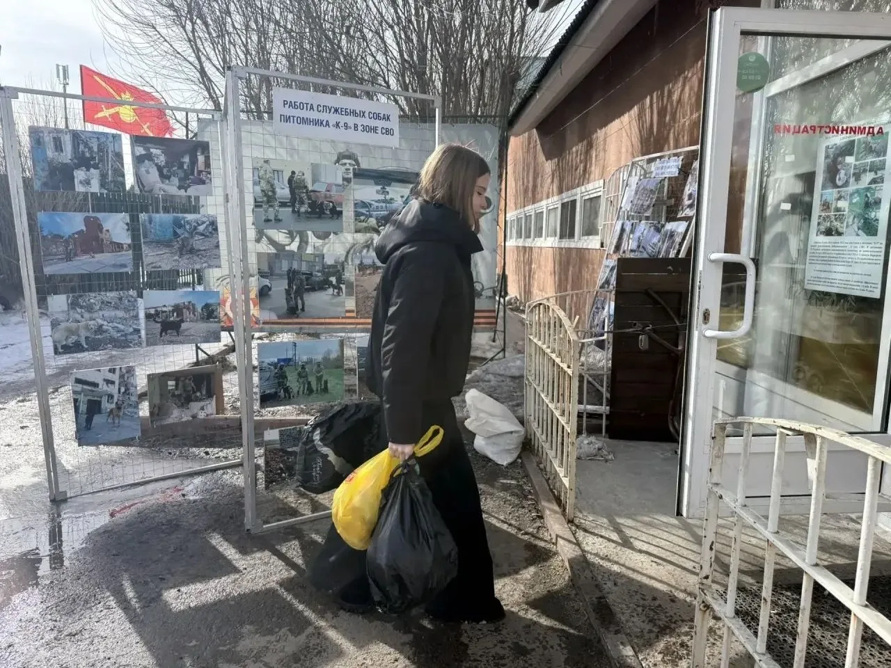 Добро там, где его ждут. Наша школа отвезла очередную гуманитарную помощь в приют для собак К-9. Кор