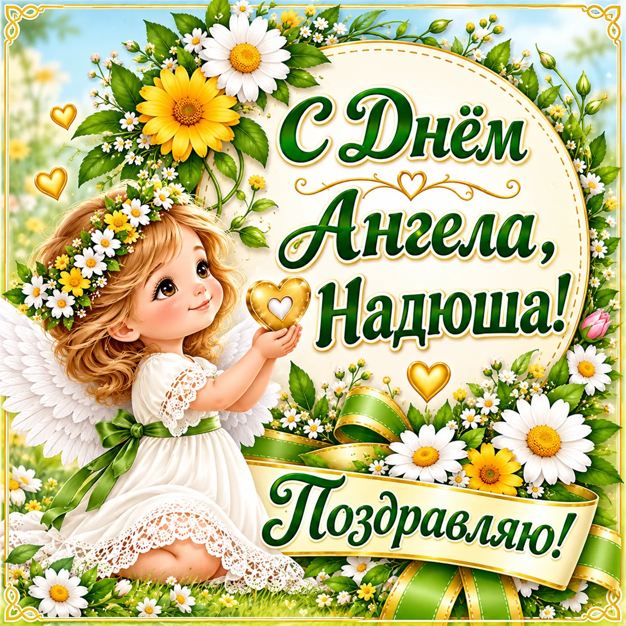 С именинами, Надежда! 🌹