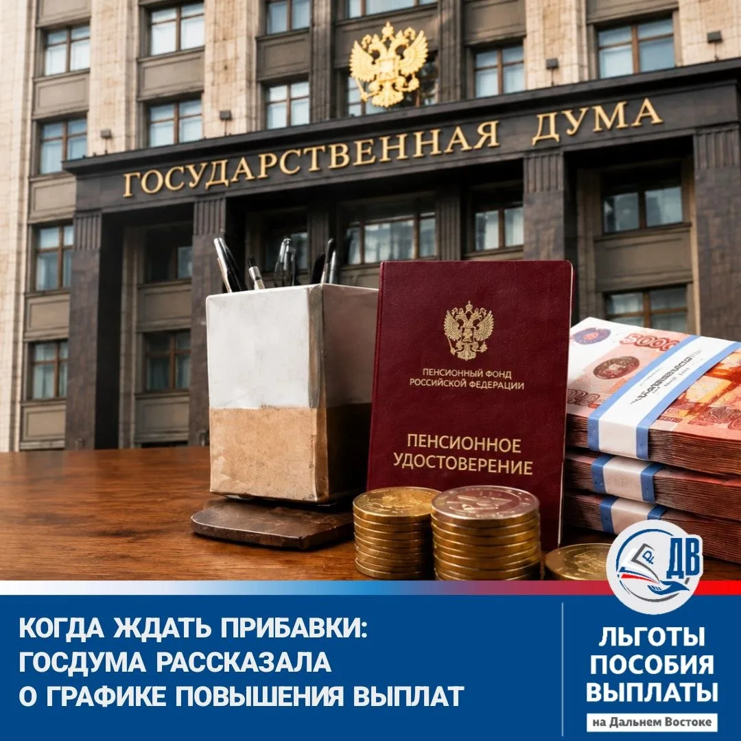 Изображение 1 к публикации «Льготы/Пособия/Выплаты на ДВ»