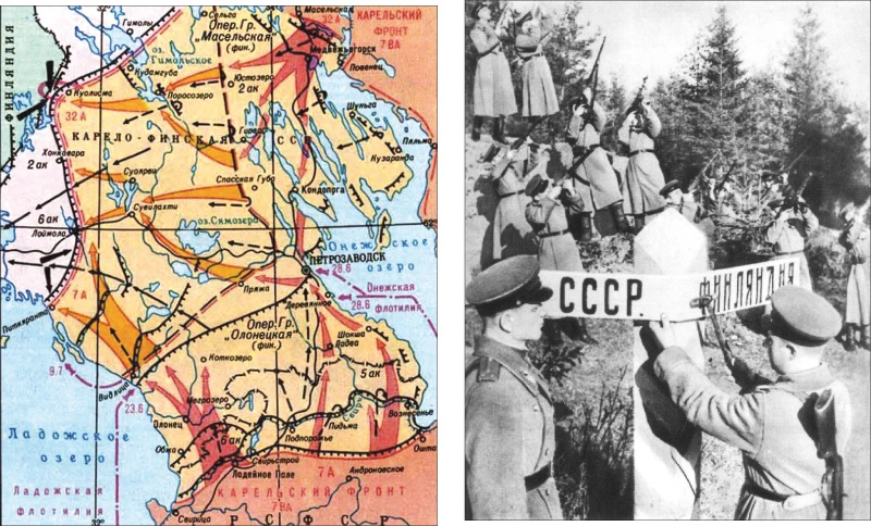 21 июля 1944 года: выход на государственную границу с Финляндией

Этот день стал кульминацией Свирск