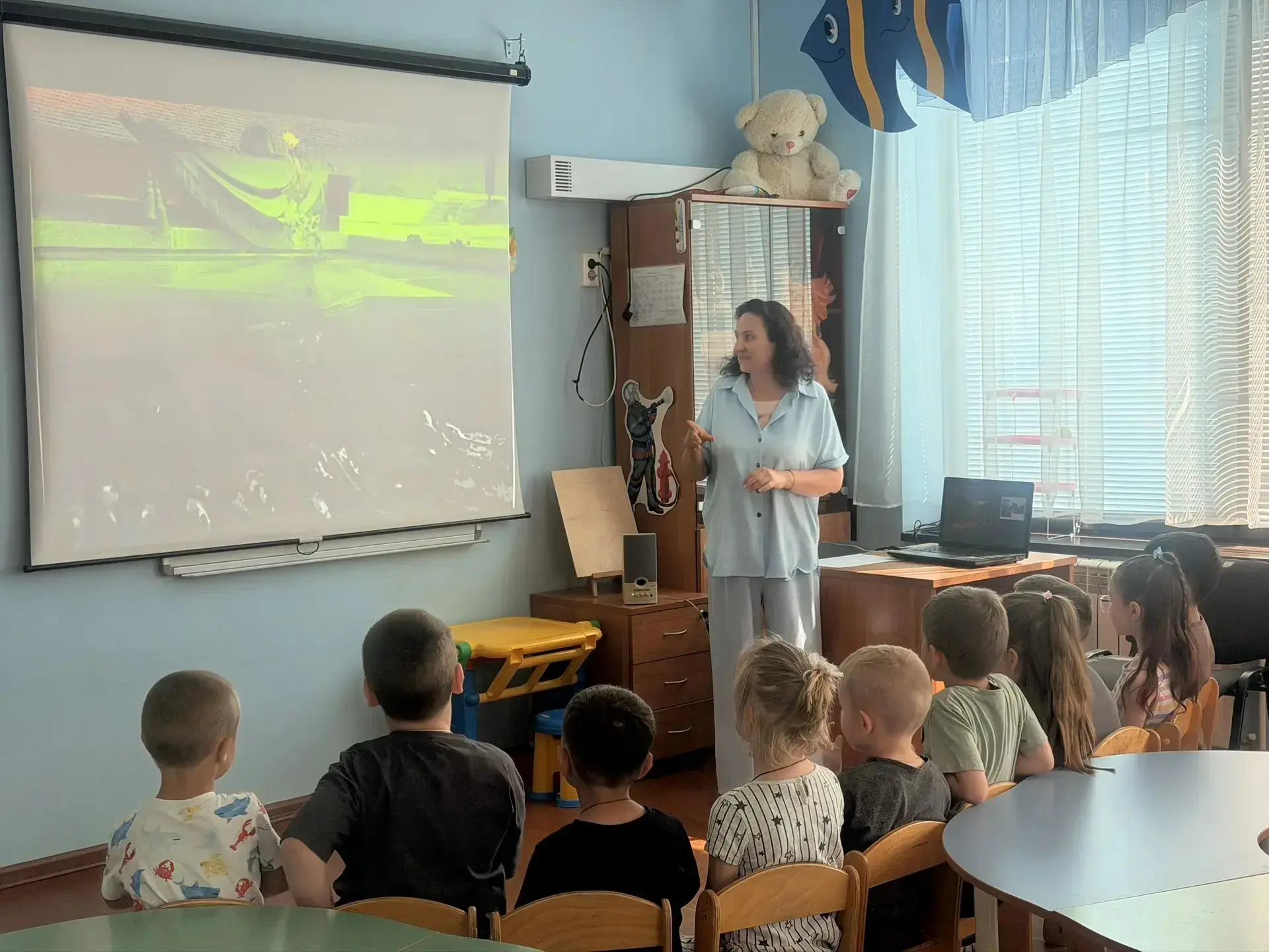 💫 Сегодня, в  День  Памяти и скорби,  в детском саду  прошло тематическое занятие.