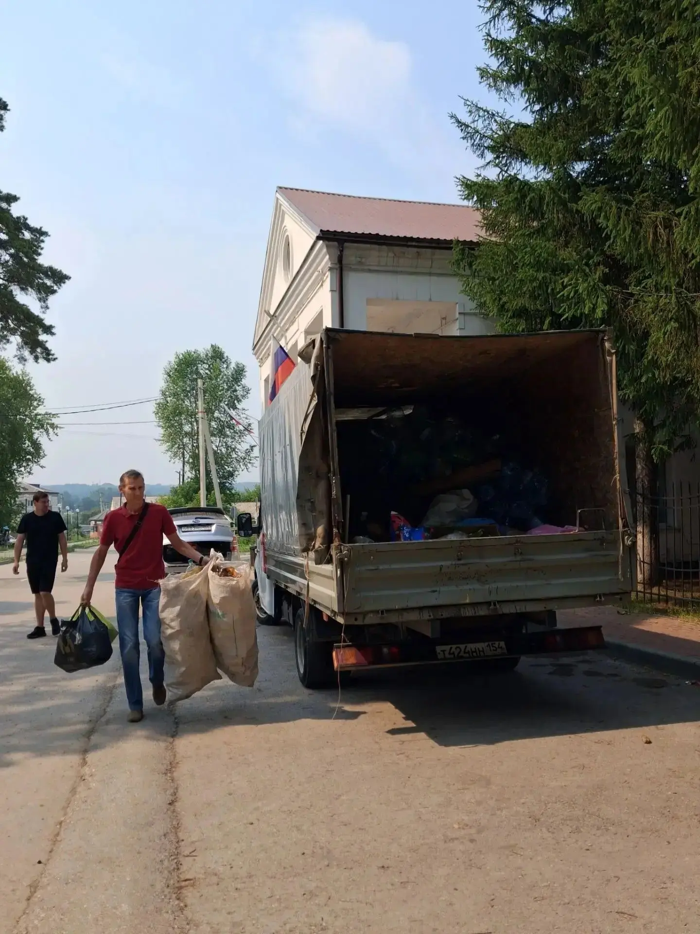 🌿460 кг вторсырья собрали жители Новосибирских сёл на акции «ВторСбор»