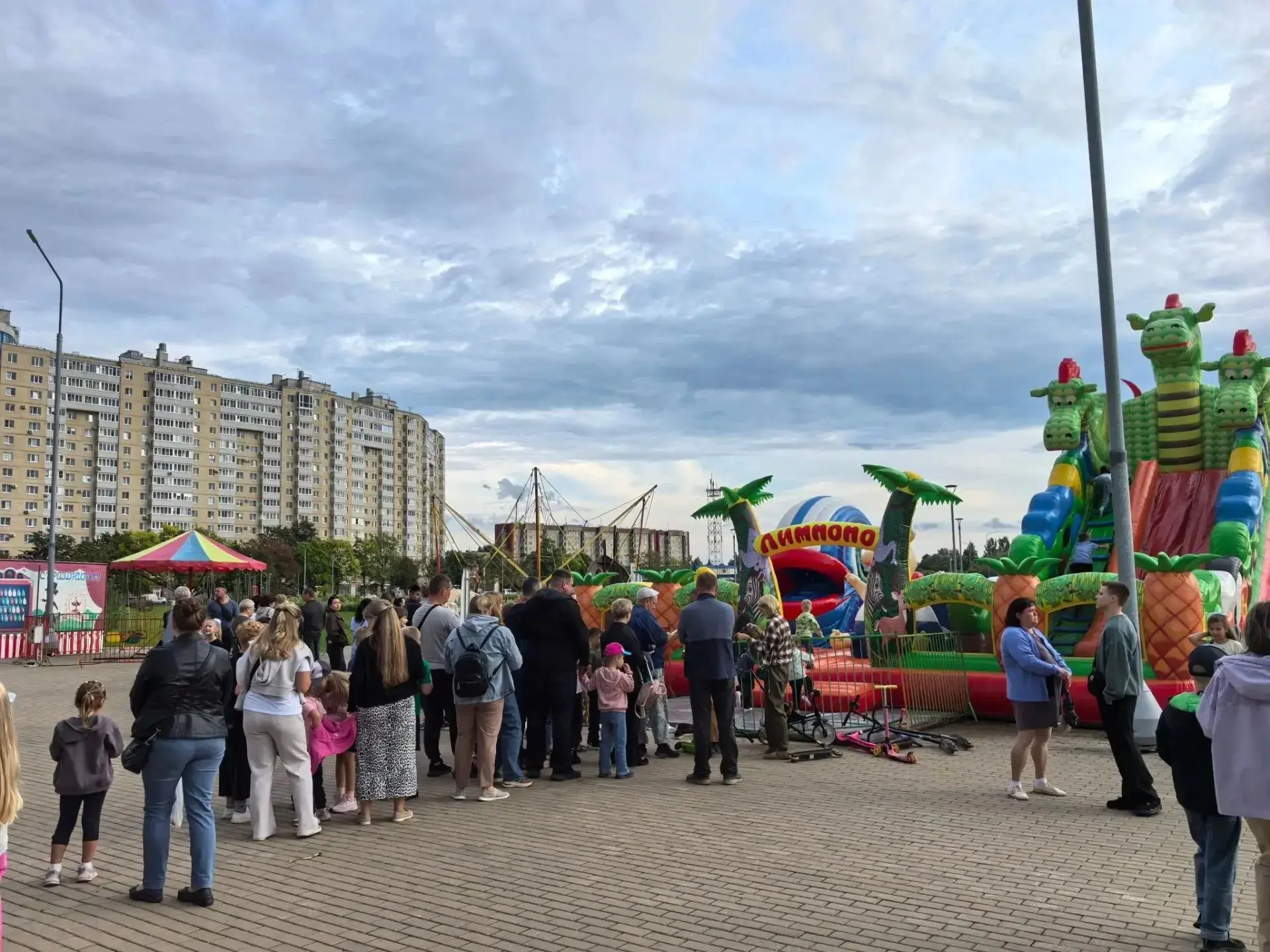 🚀В День знаний в парке «Прибрежный» открылось новое пространство для игр и отдыха