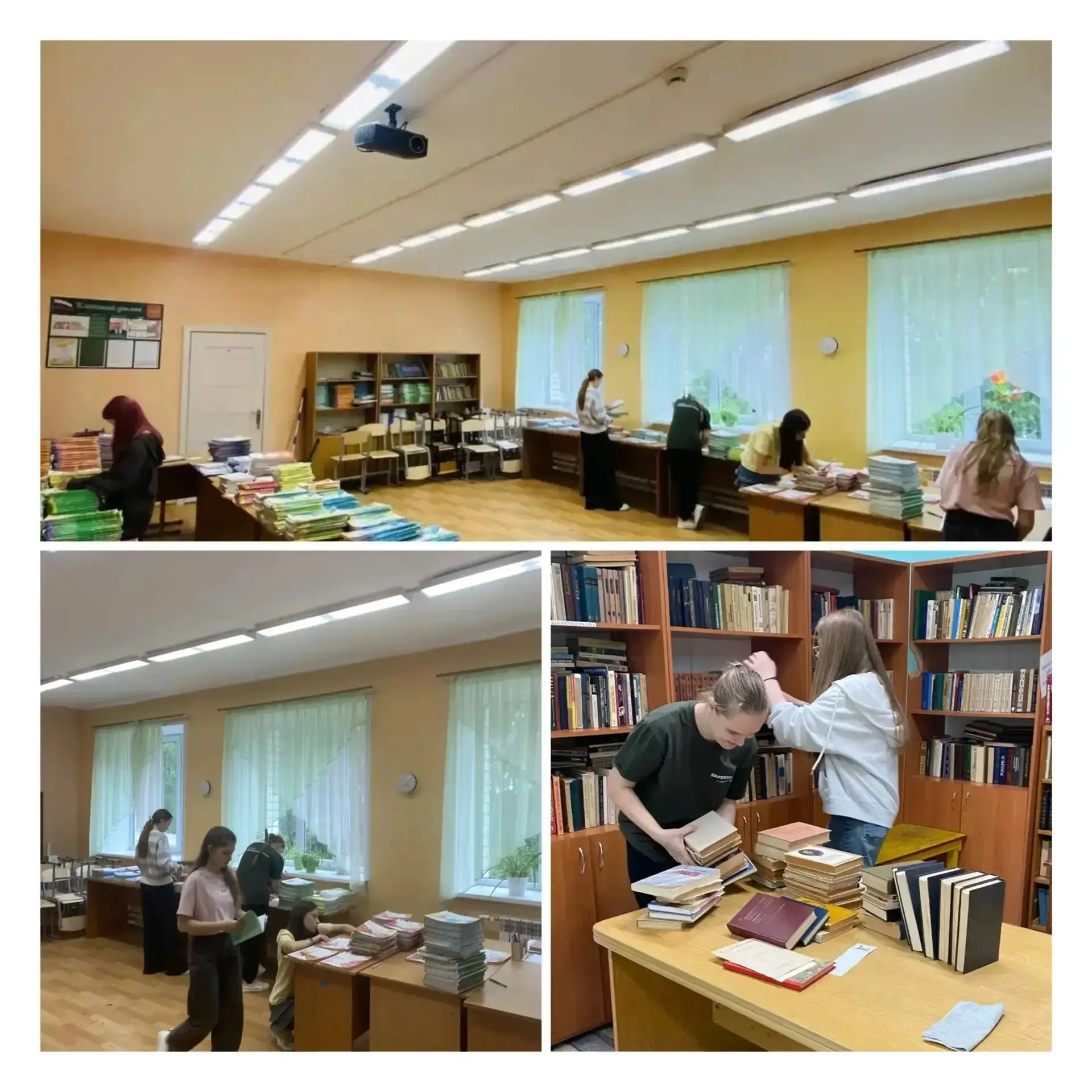 Несмотря на дождь за окном, в трудовом лагере «Юность» прошёл эффективный и весёлый день!