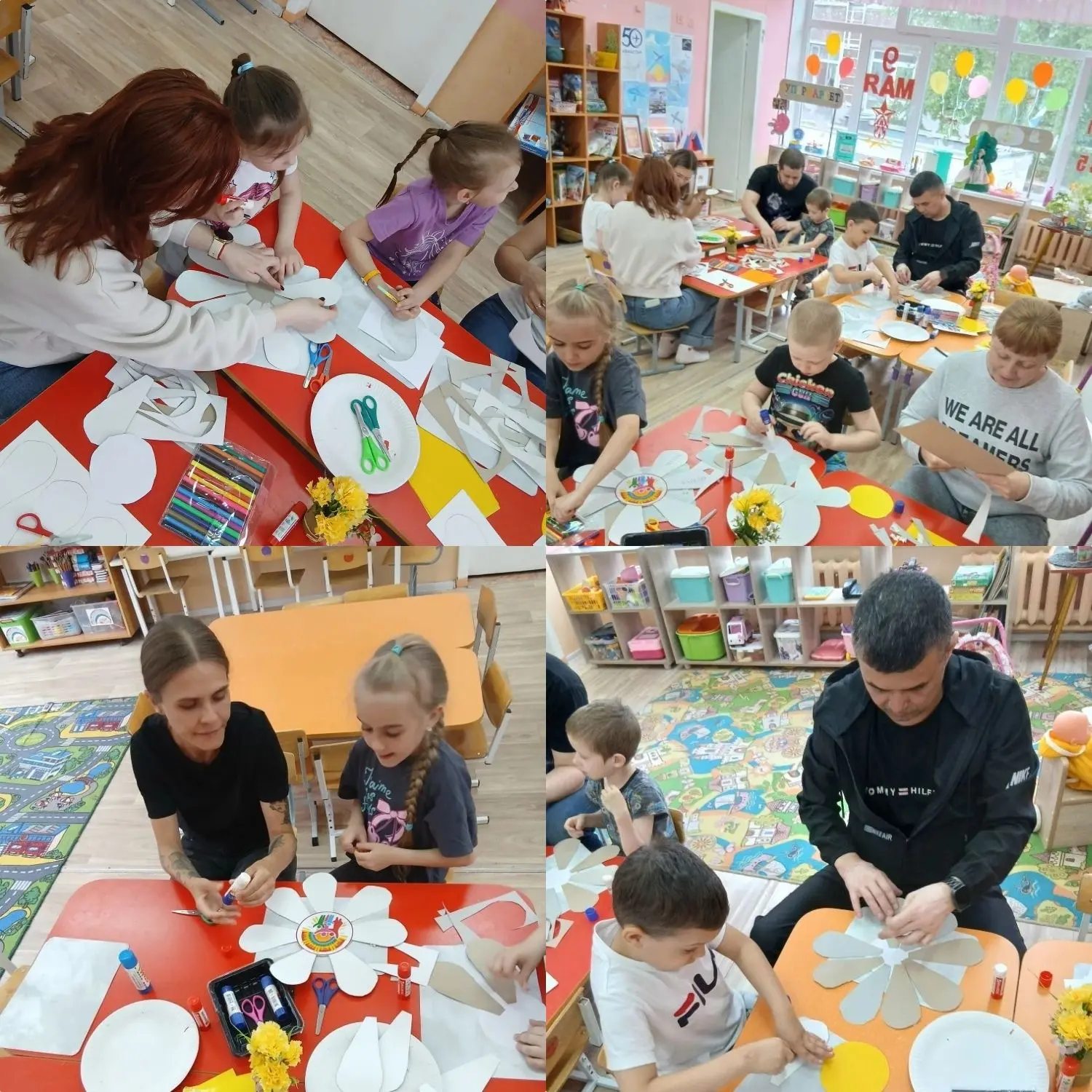 🌸🌼🌸Мастер-класс ко дню Семьи в подготовительной к школе группе №10🌸🌼🌸