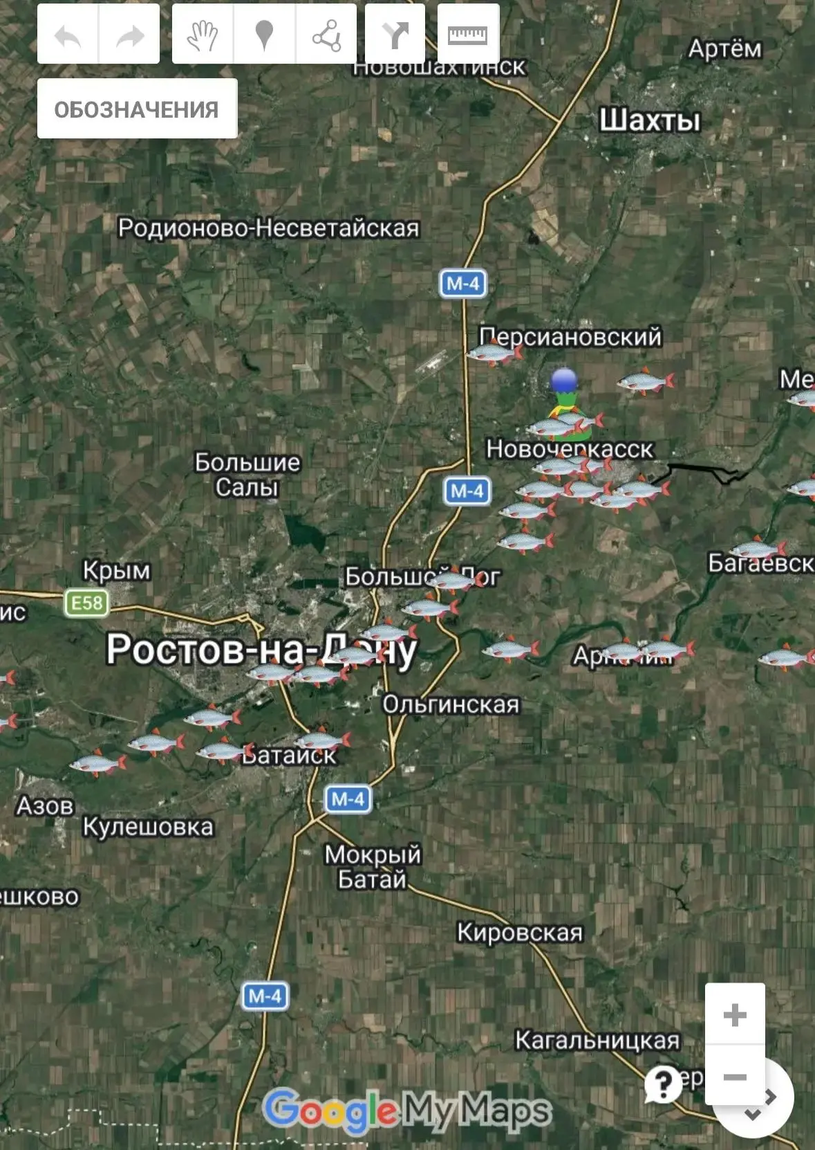 💫 Уважаемые рыбаки! 
 
📡 Наша рыболовная карта Ростовской области по ссылке 
👉 [контакт скрыт] 👈