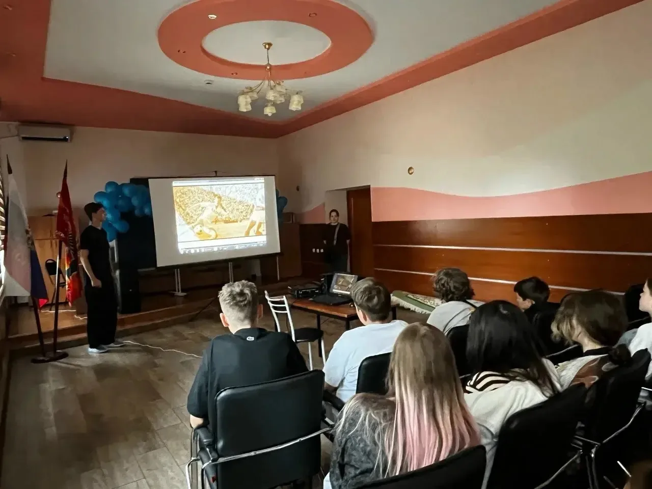 В рамках проекта «Великий спорт» в санатории-профилактории «Горняк» состоялся показ фил...