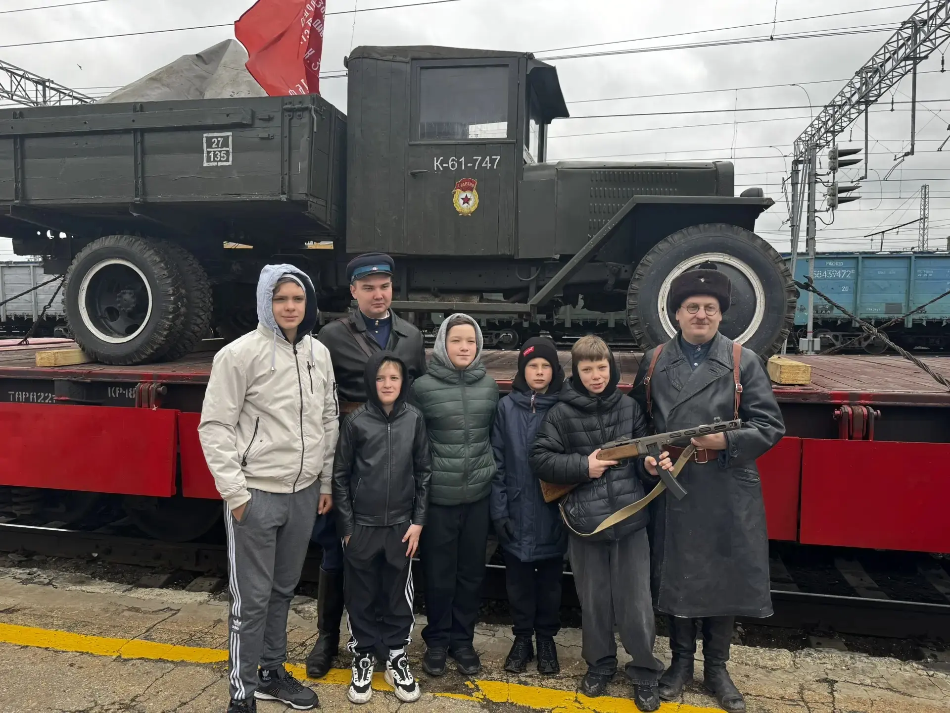 «Поезд Победы»  Уникальный передвижной музей «Поезд Победы» прибыл в Кинель 24 апреля  2026 года.  Э