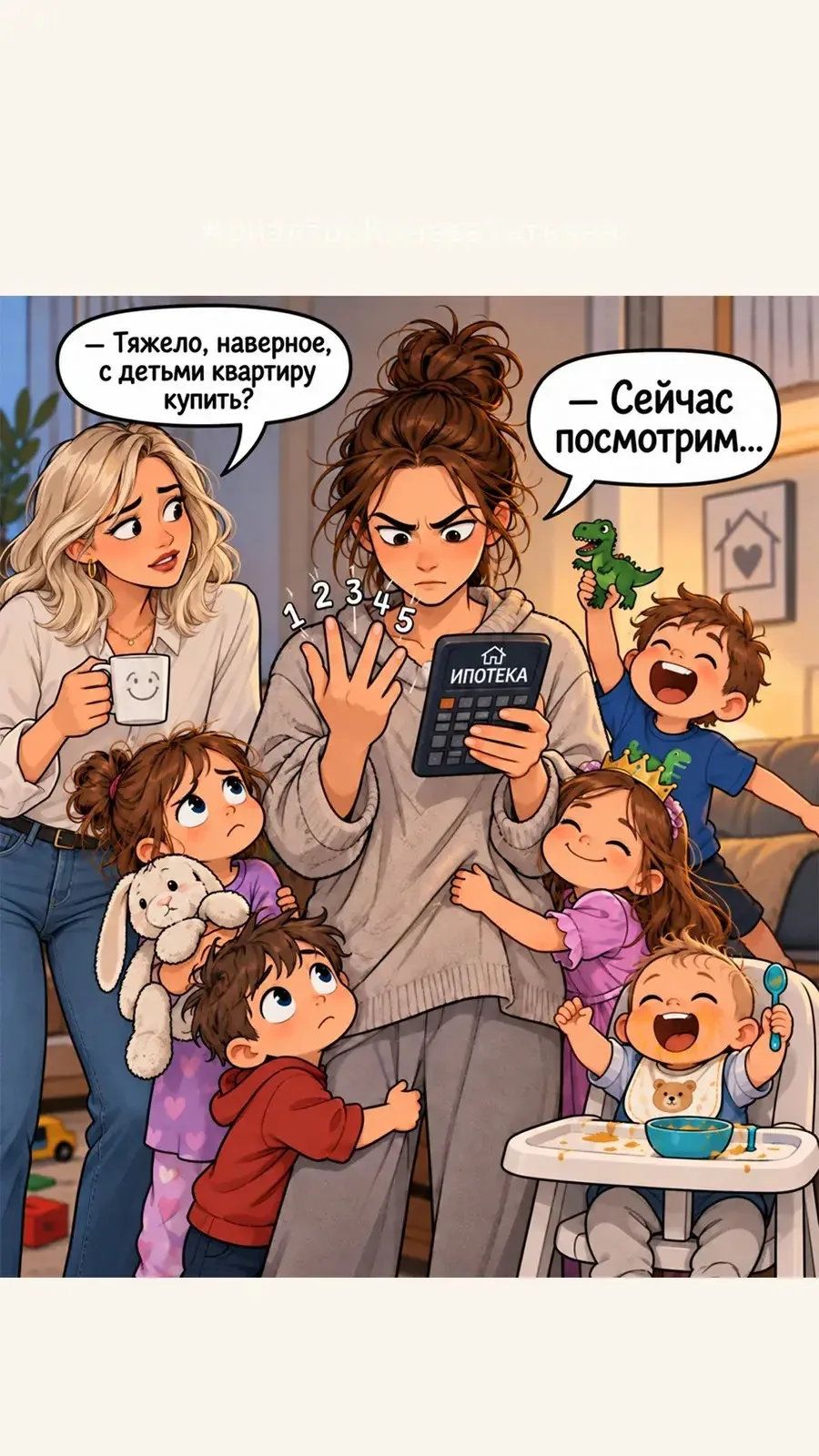 ⚡️Ставка по «Семейной ипотеке» станет зависеть от числа детей и региона
